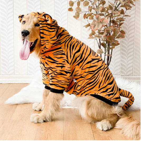 Tiger Pup Golden Retriever Costume