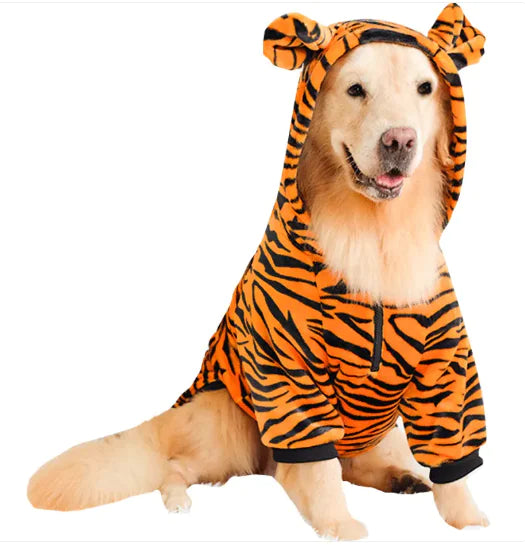 Tiger Pup Golden Retriever Costume